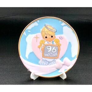 Precious Moments 1996 “Peace On Earth… Anyway” Angel Mini Plate